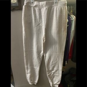 Women’s rhinestone joggers
